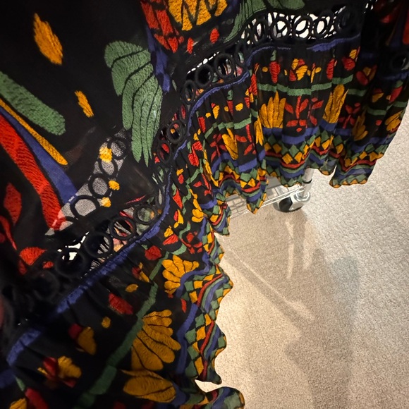 Rare FARM Rio Georgette Maxi Dress. Size S. - Picture 5 of 8